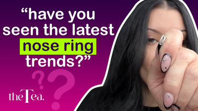 The Tea: What's trending? Hoops & horseshoe nose rings