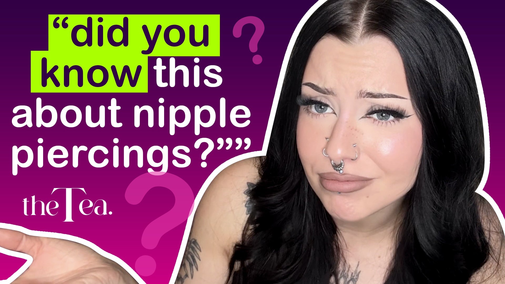 What should you know about nipple piercings?