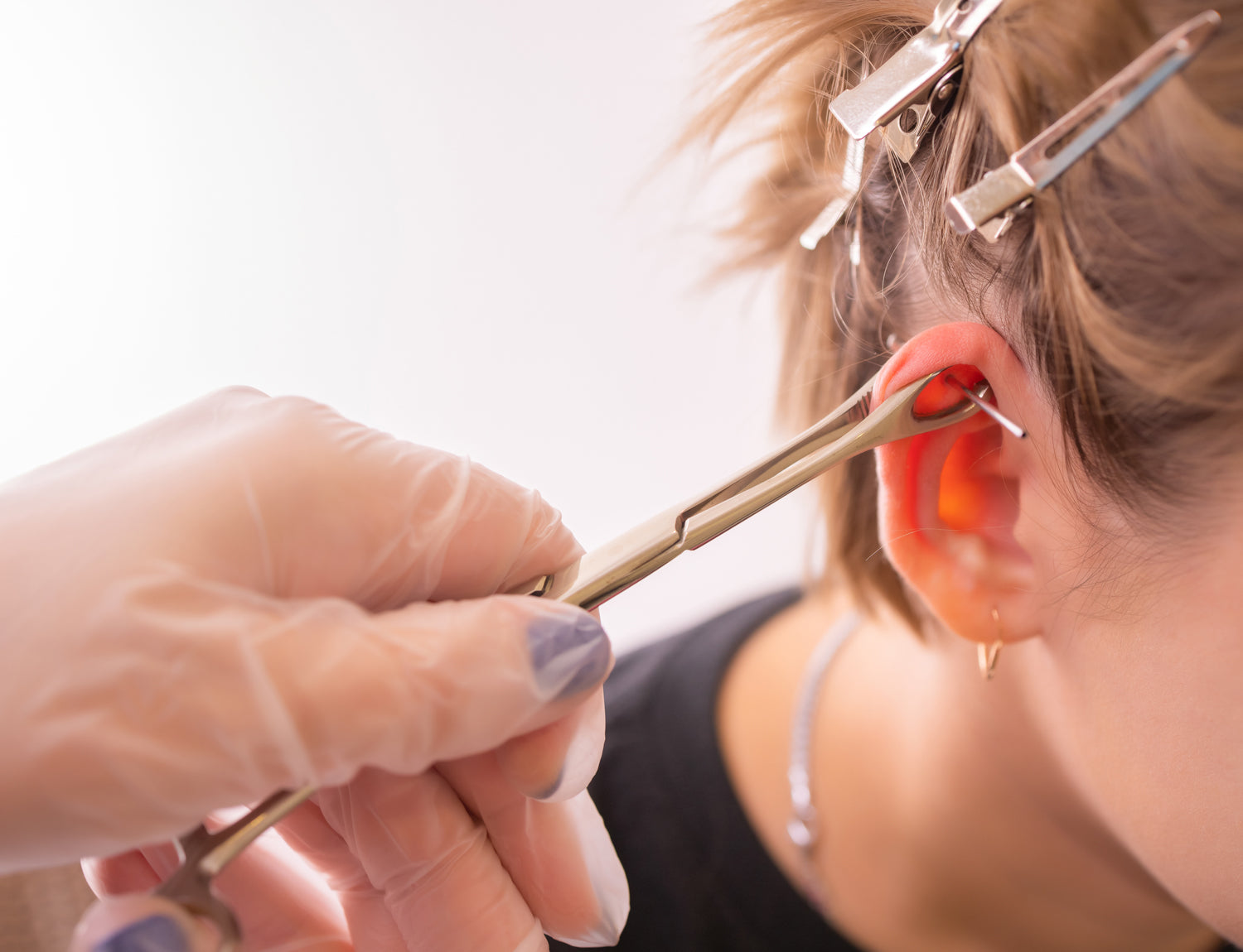 What is the process of getting pierced?