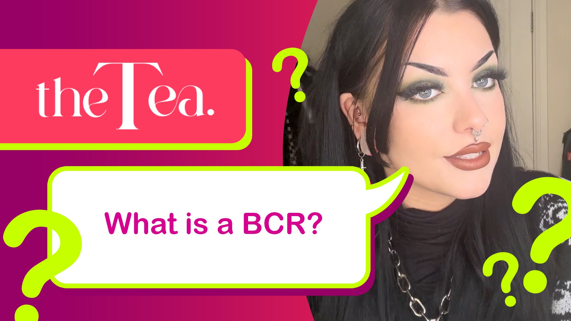 The Tea: What is a BCR?