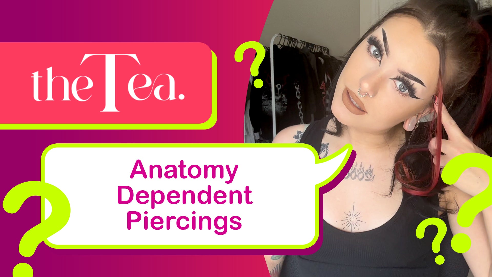 The Tea: Anatomy dependent piercings