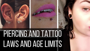 Tattoo and Piercing Laws **All US States** Protect Yourself