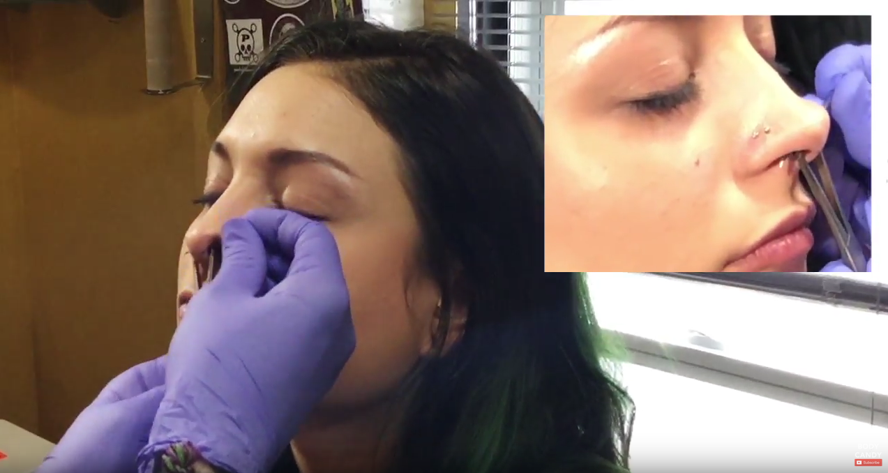 Alley's Septum Piercing Experience