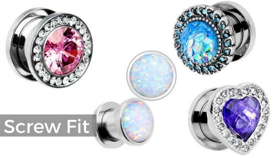 Ear Stretching Jewelry: The Types of Tunnel Plugs
