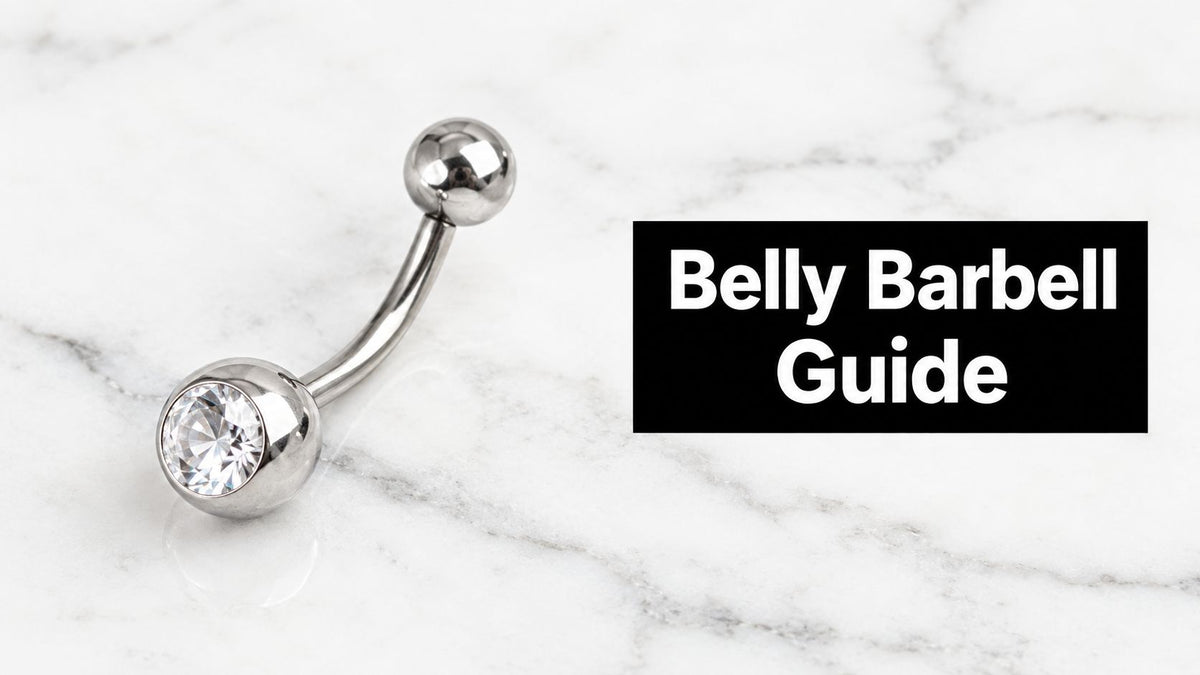 Belly Button Piercing Barbell: How to Pick & Insert Safely