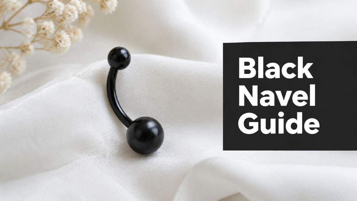 Black Navel Ring Guide: Materials, Safety, and Style