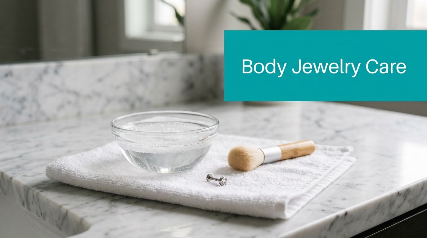Your Guide to the Best Body Jewelry Cleaner Methods