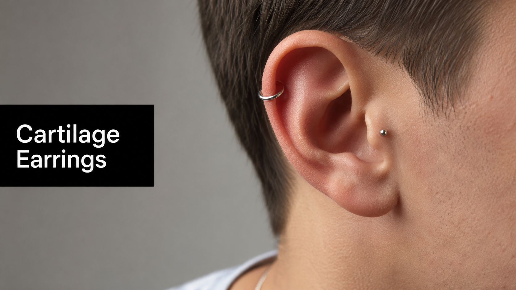 Cartilage Earrings for Men: Your Guide to Perfect Style