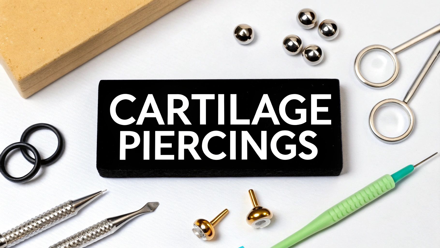 Basic Cartilage Piercing A Complete Guide to Ear Cartilage Piercings
