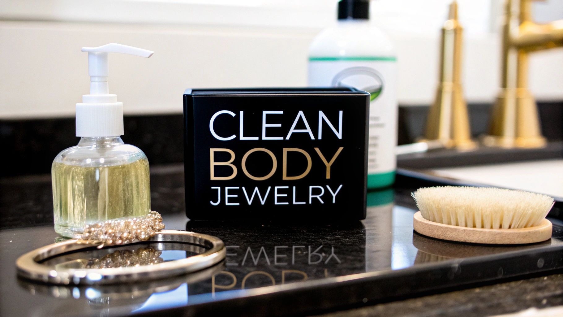 How to Clean Body Jewelry (So Your Piercing Stays Happy!)