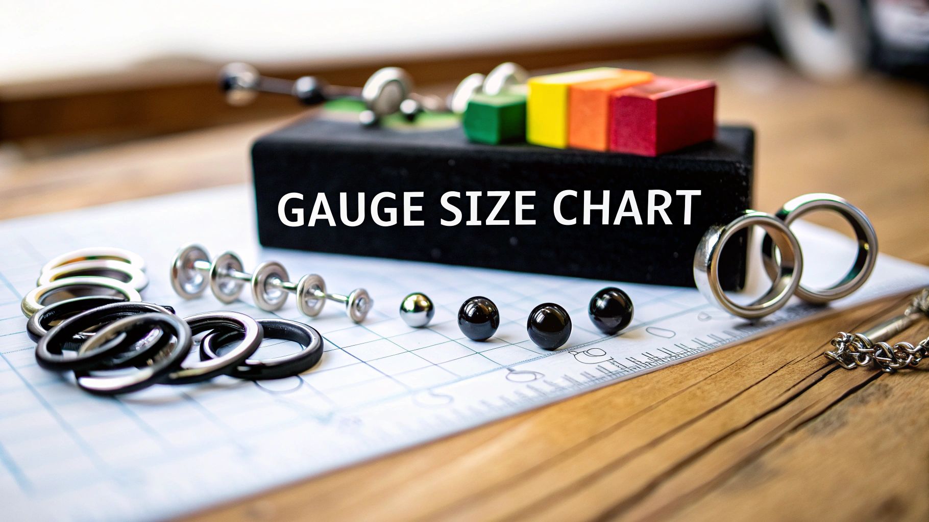 The Ultimate Gauge Size Chart for Body Jewelry
