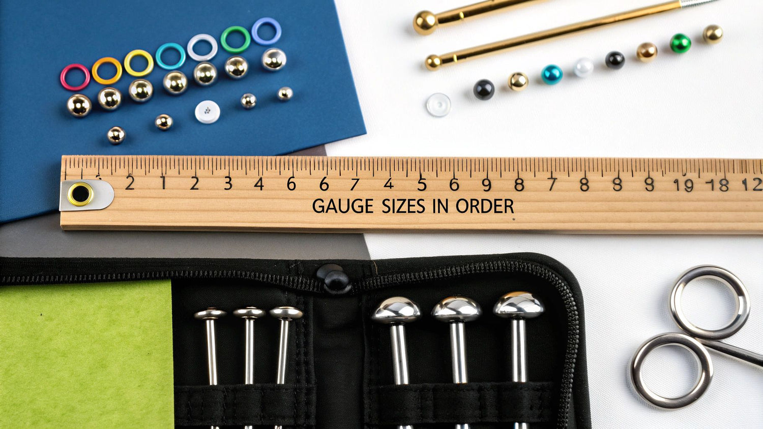 Gauges Sizes in Order: Your Ultimate Guide to Piercing Fits