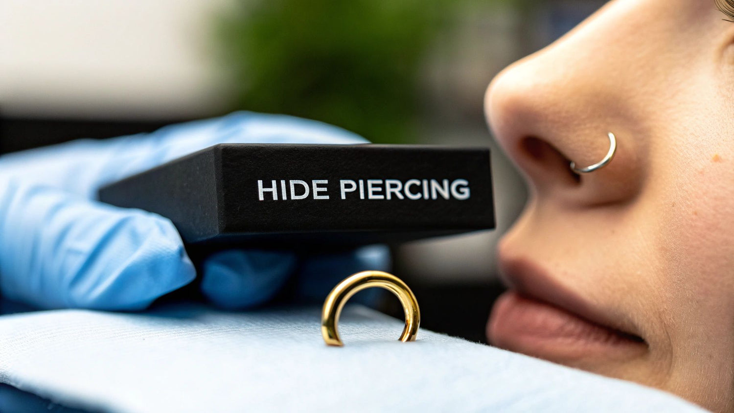 How to Hide a Septum Piercing (Without Anyone Noticing)
