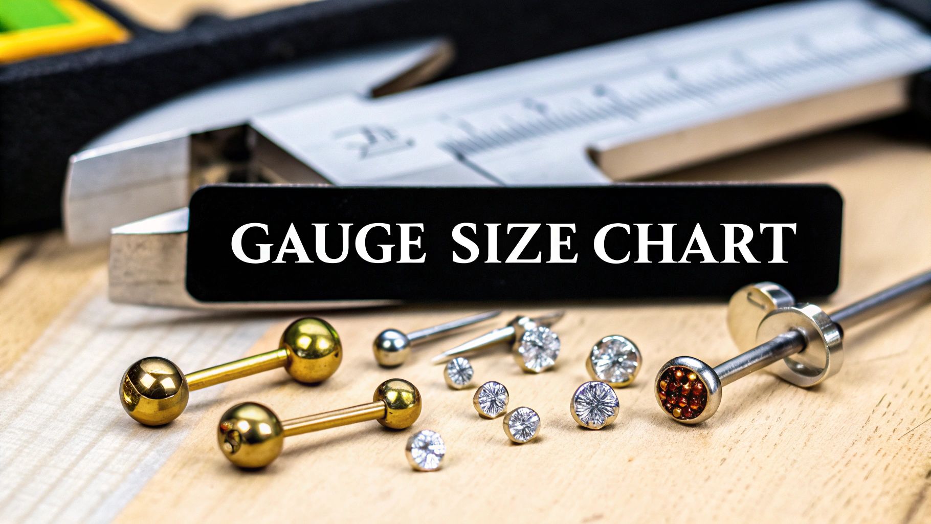Body Piercing Gauge Size Chart Your Ultimate Guide