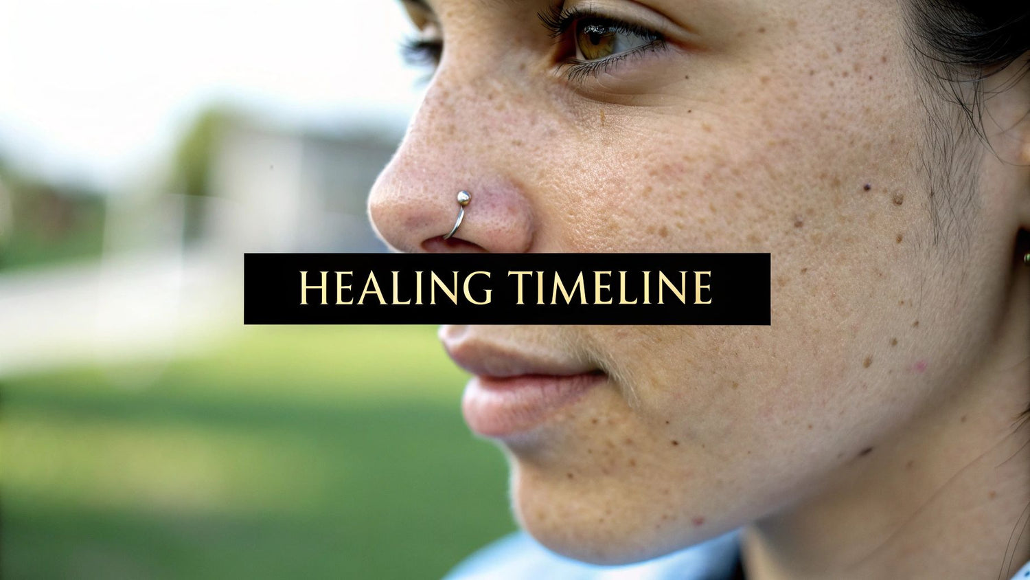 Nose Piercing Healing Time: Your Ultimate Guide