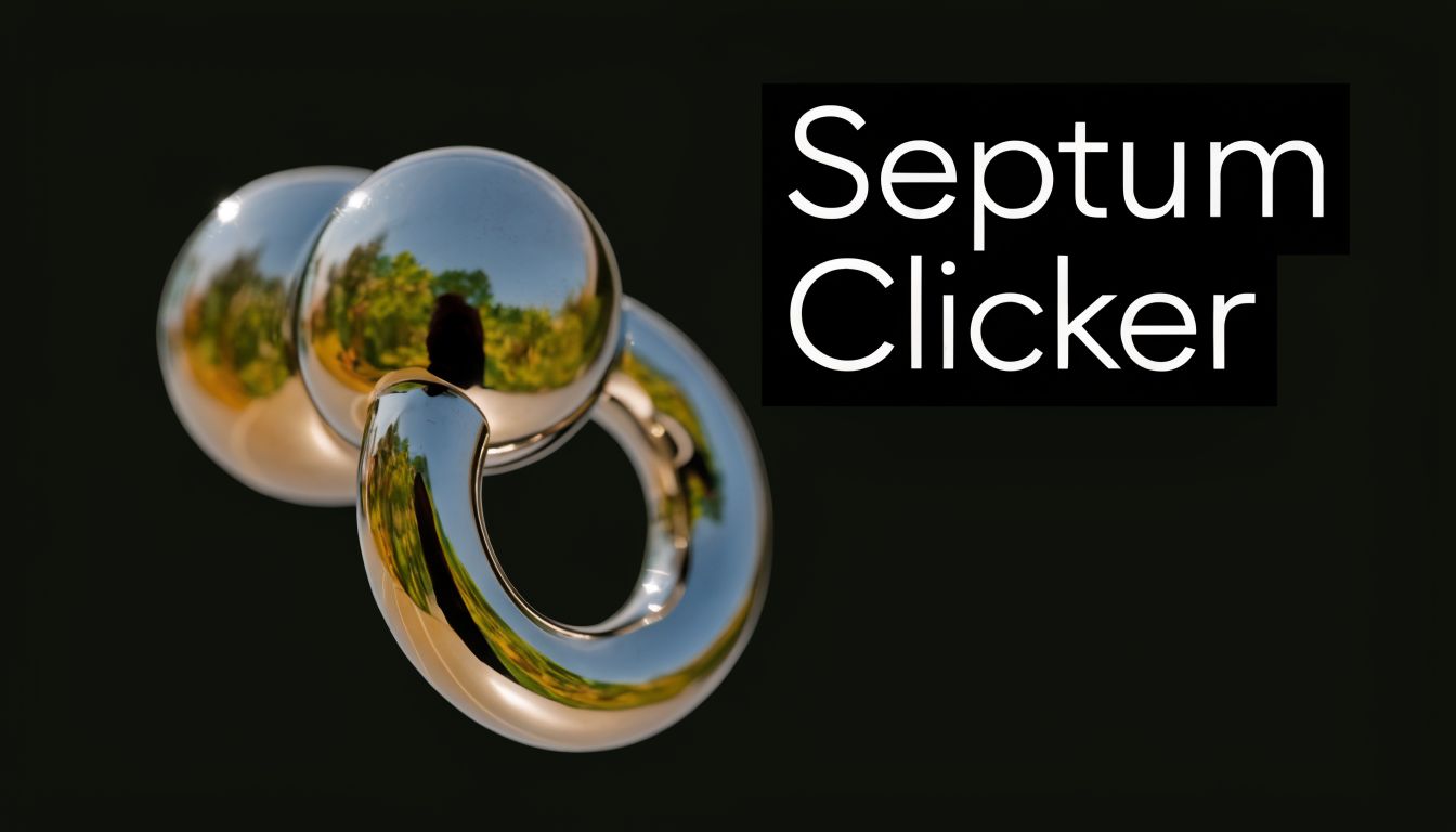 Gold Septum Clicker: Guide to Materials, Sizing & Style