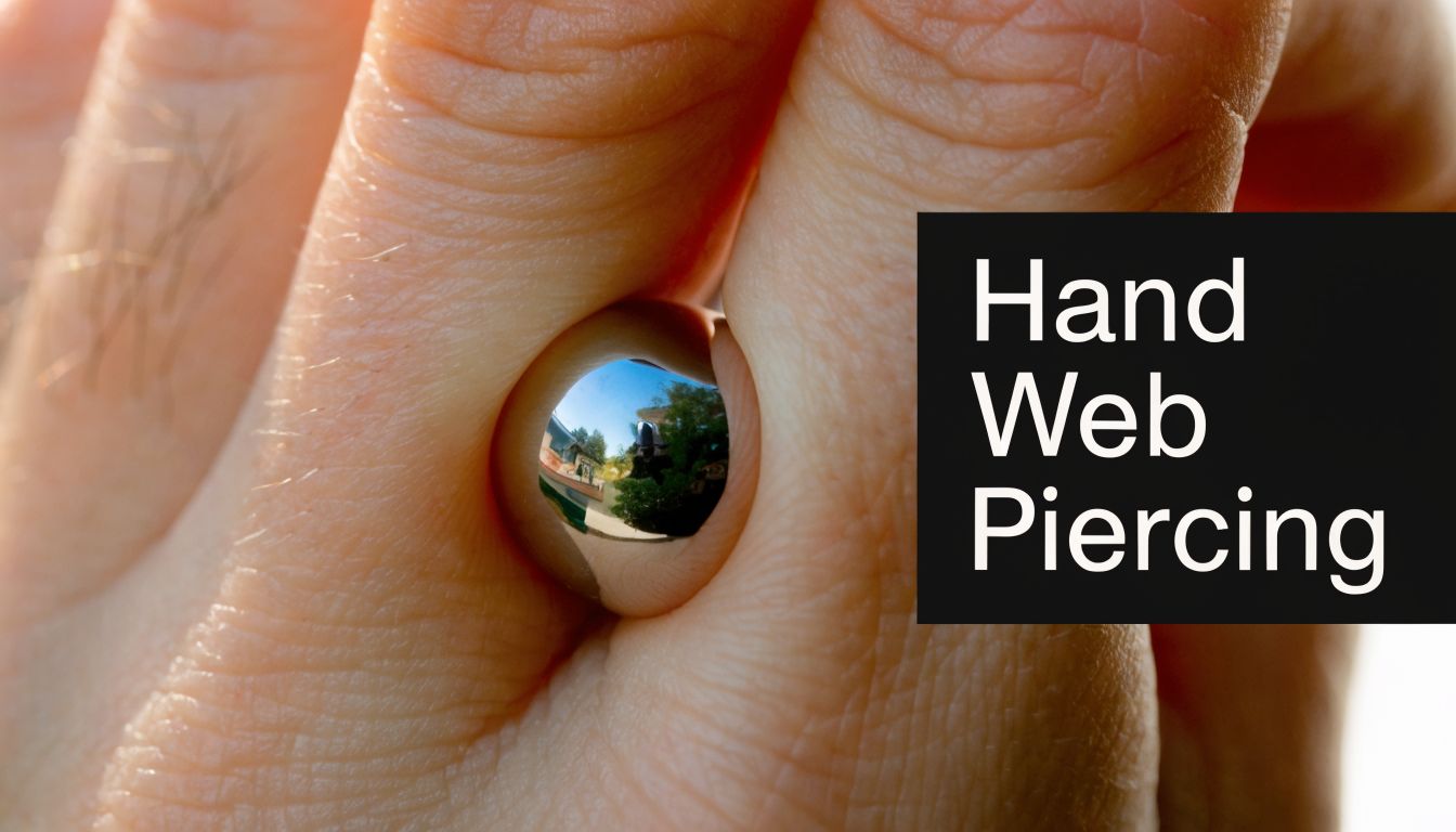 Hand Web Piercing: The Daring Look You Need to Know About