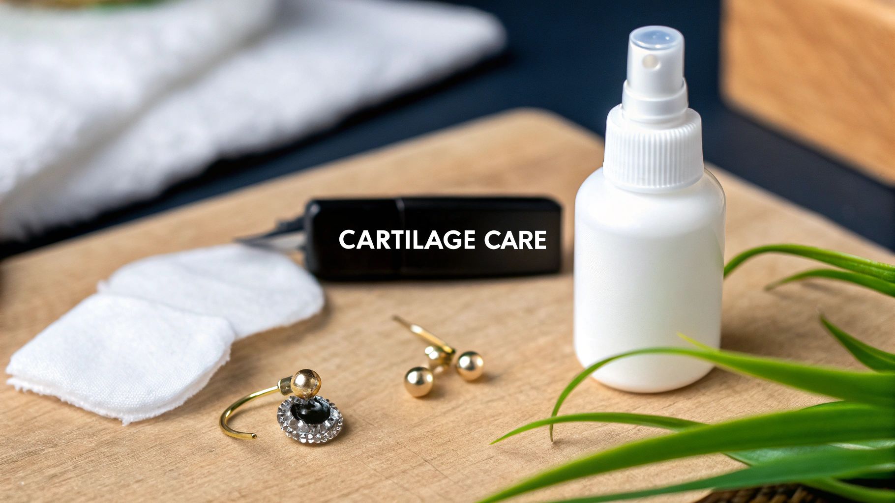 How To Clean A Cartilage Piercing For Happy Healing