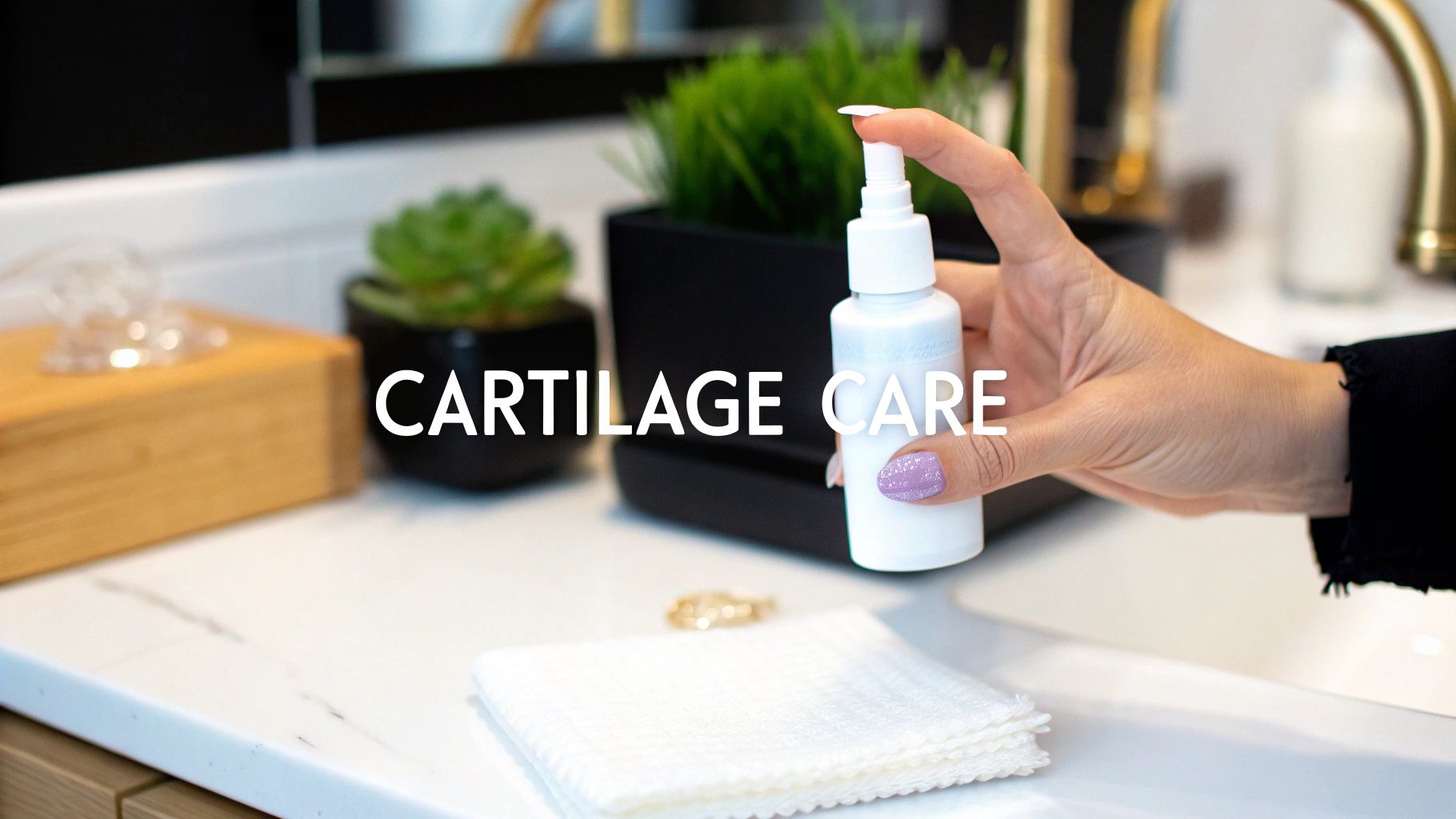 A Guide On How To Clean Cartilage Piercing For Fast Healing