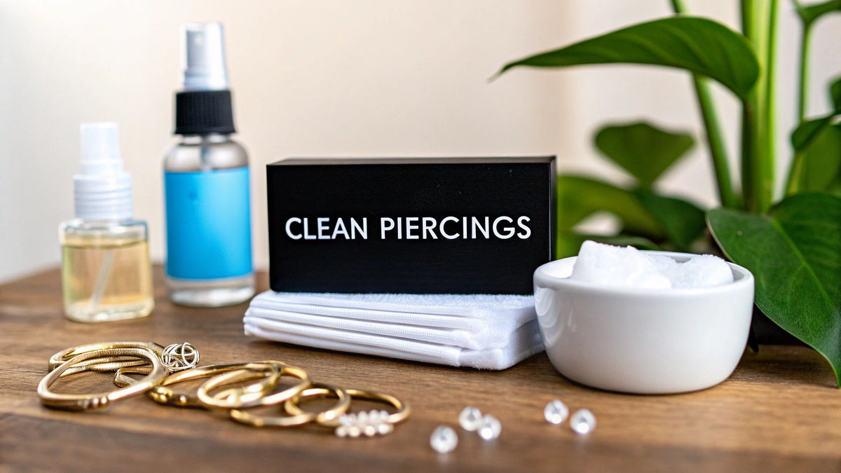 best lubricant for piercings How to Clean Piercings: Your Ultimate Aftercare Guide