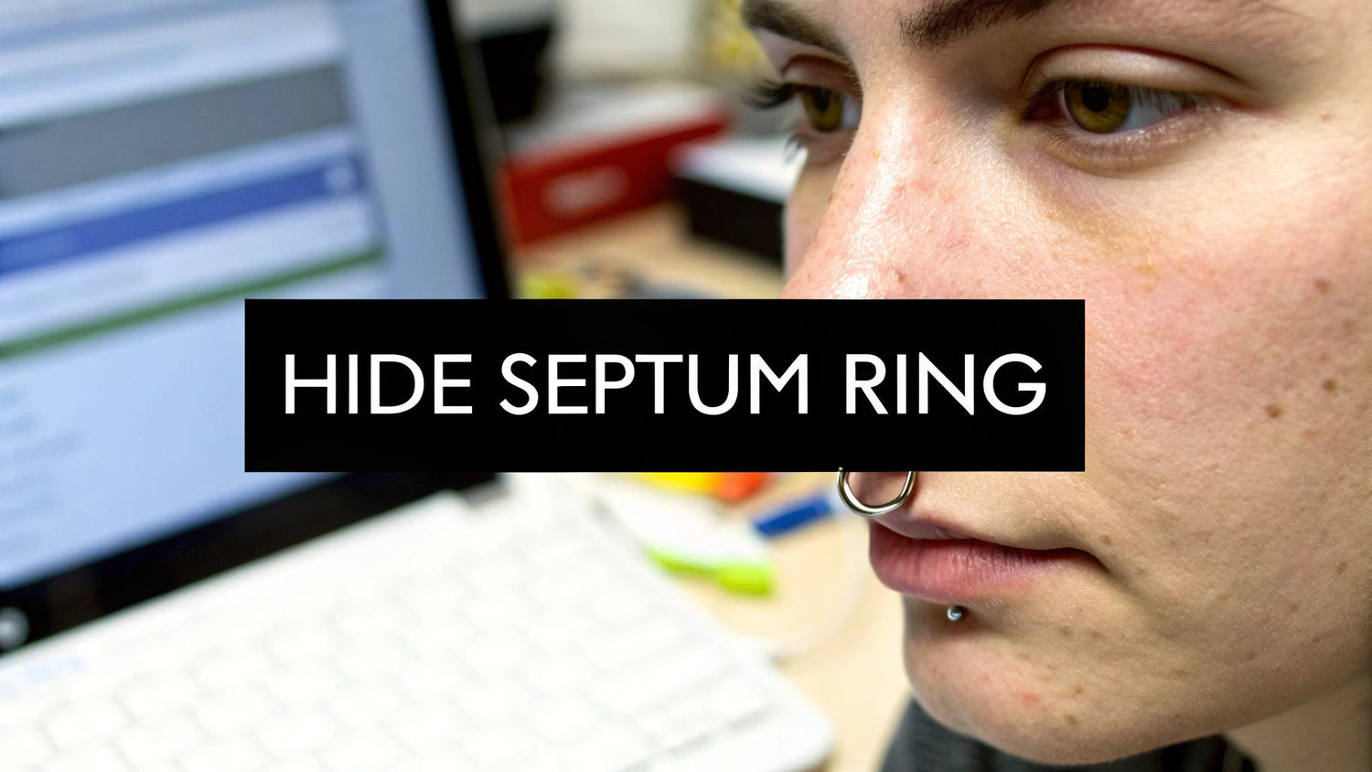 How to Hide a Septum Ring for Work, School, or Any Occasion