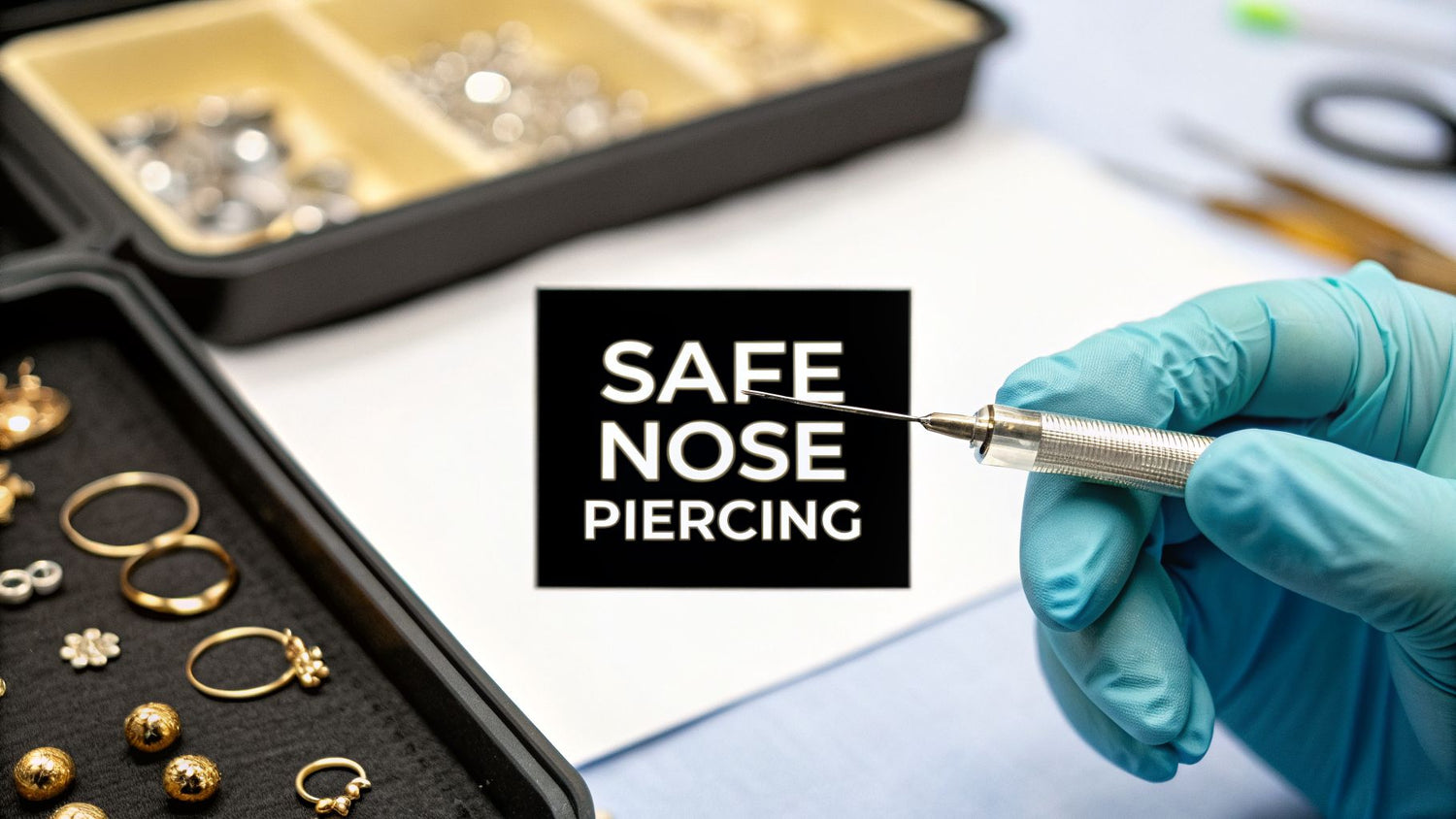 How To Pierce Your Nose Safely And Find The Perfect Jewelry