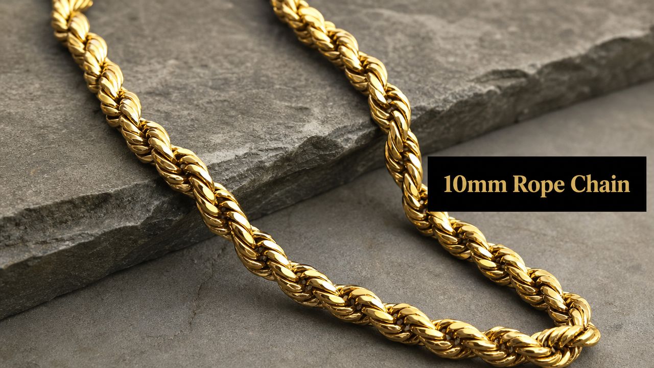 10mm Rope Chain: The Ultimate Buyer's Guide for 2026