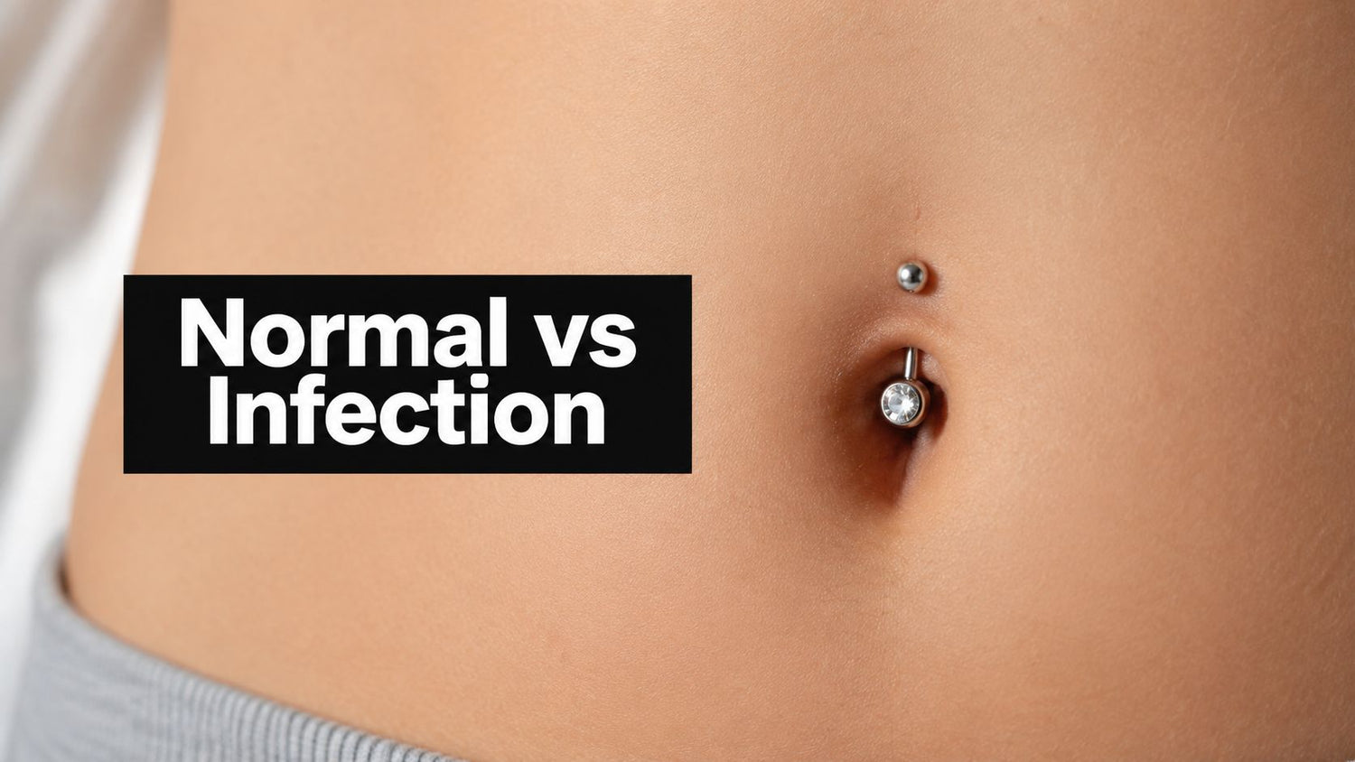 Navel Piercing Discharge: Normal vs. Infection