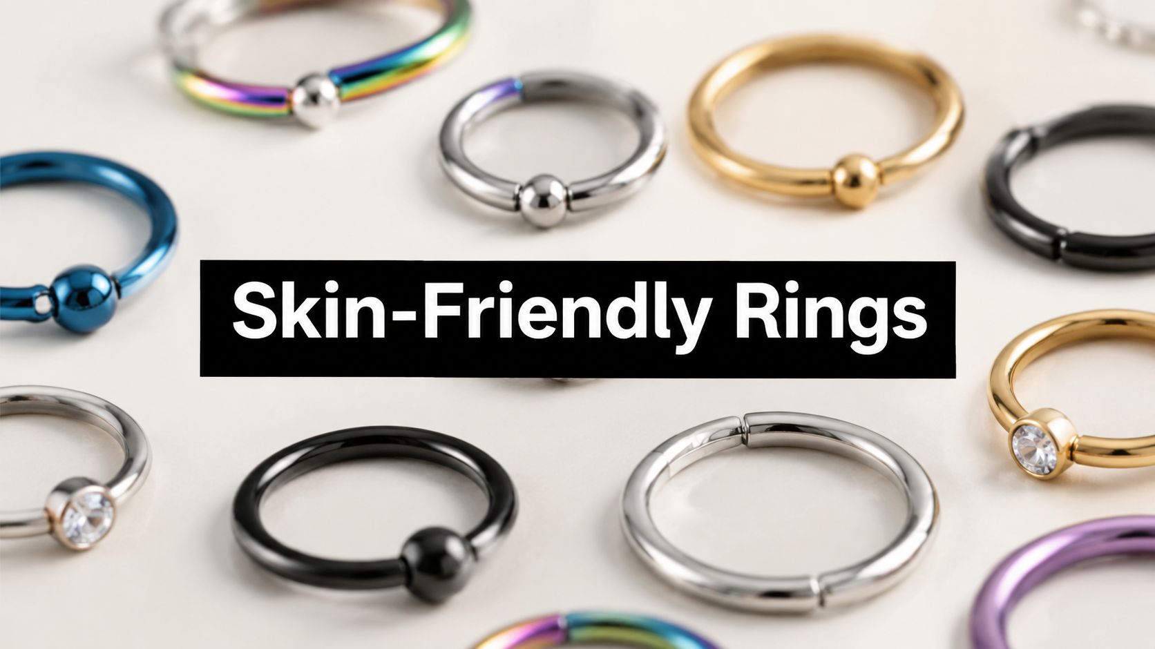 Nipple Rings for Sensitive Skin: Titanium vs Steel vs Gold