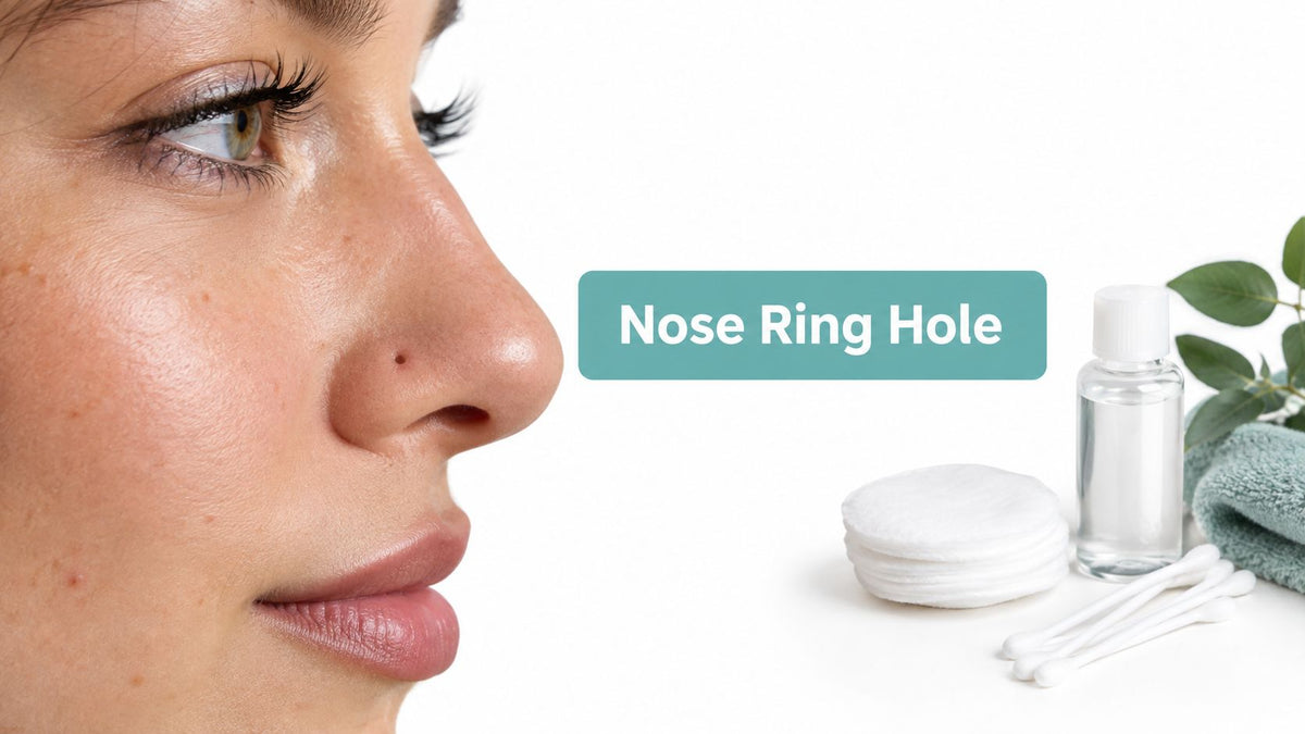 Nose Ring Hole Guide to Healing Care and Jewelry