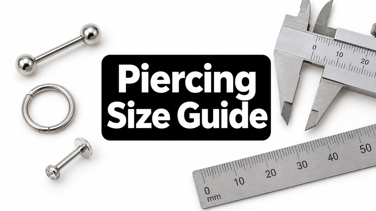 Piercing Jewelry Sizes Chart: Gauge, Mm and Length