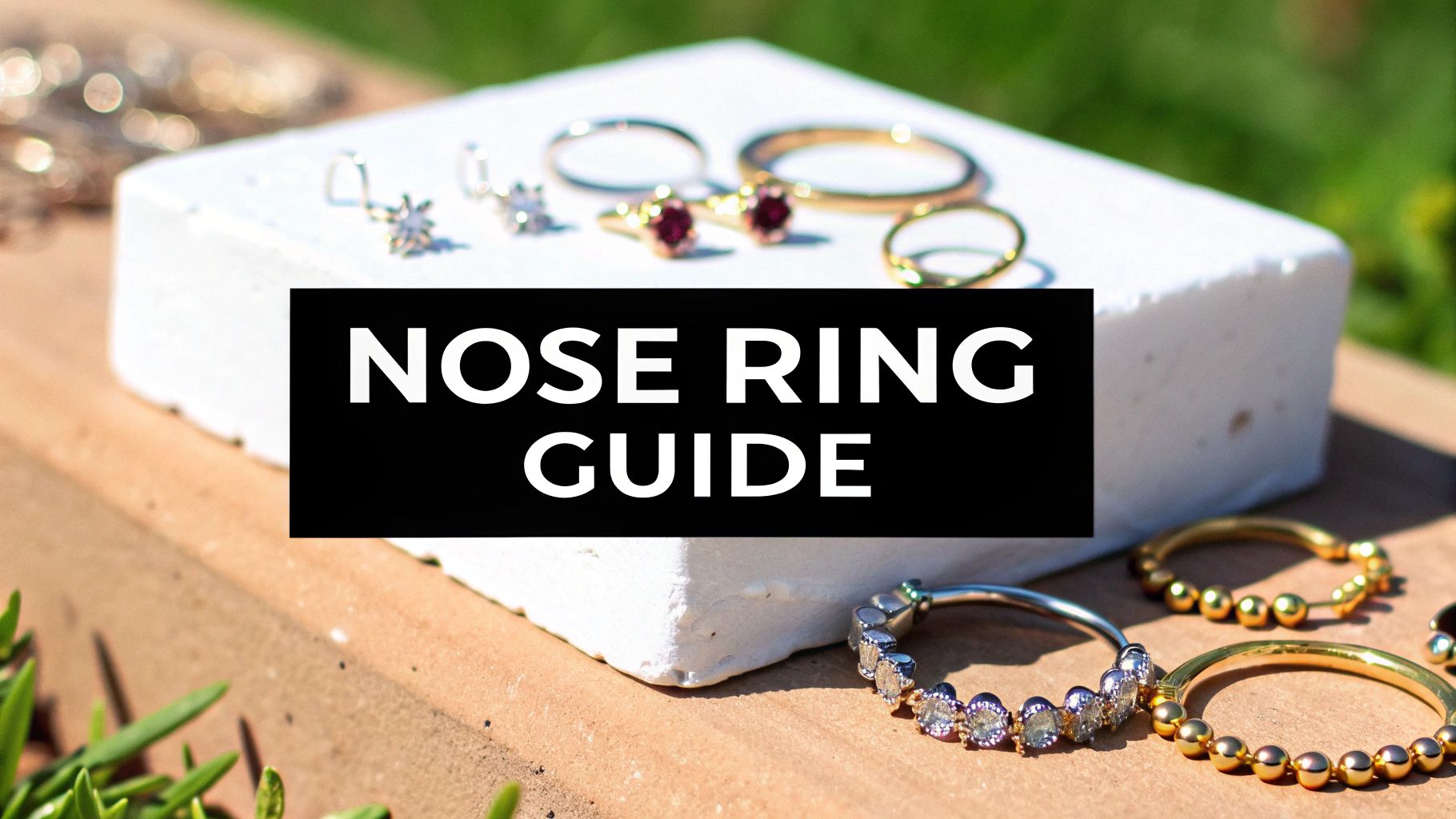 A Complete Guide to All Types of Nose Ring Jewelry
