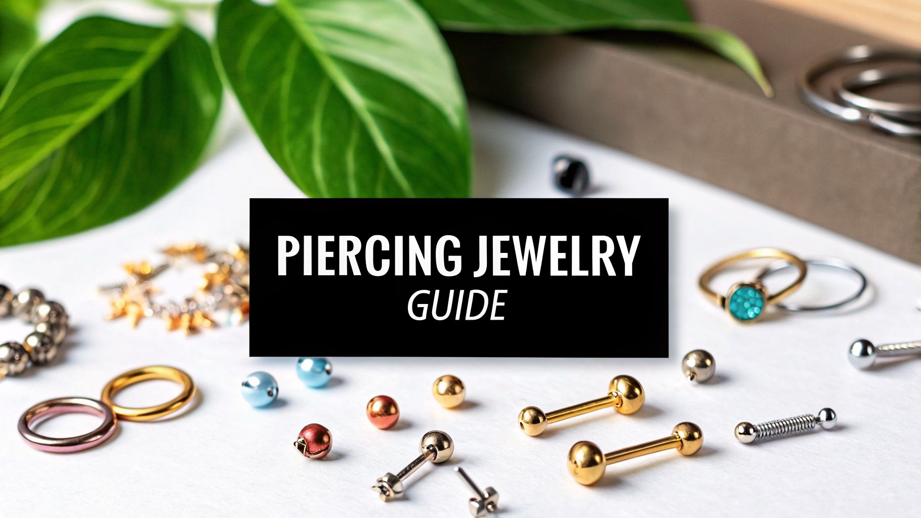 A Complete Guide to Types of Piercing Jewelry