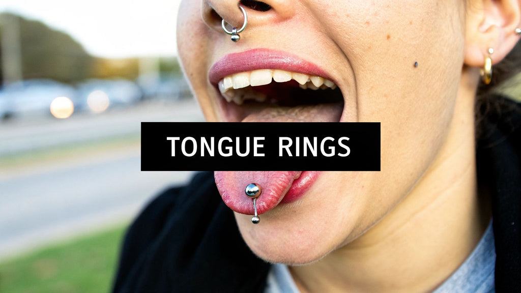 how to wear a vibrating tongue ring Vibrating Tongue Piercing | Tongue Rings main image 1