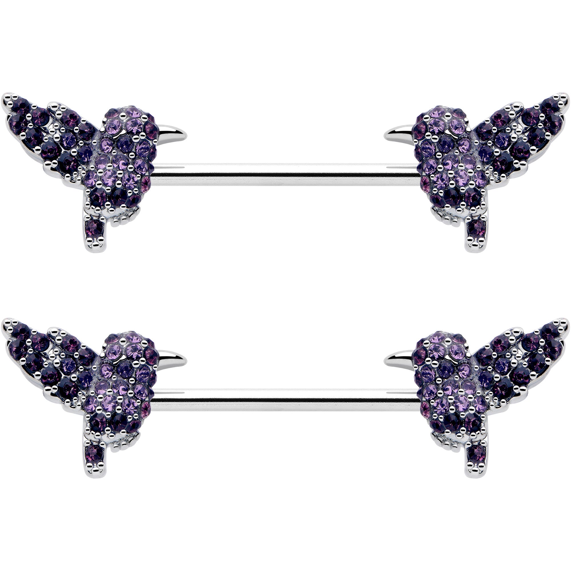 14 gauge 9 16 hummingbird nipple jewelry