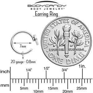 Titanium heart earrings for sensitive ears