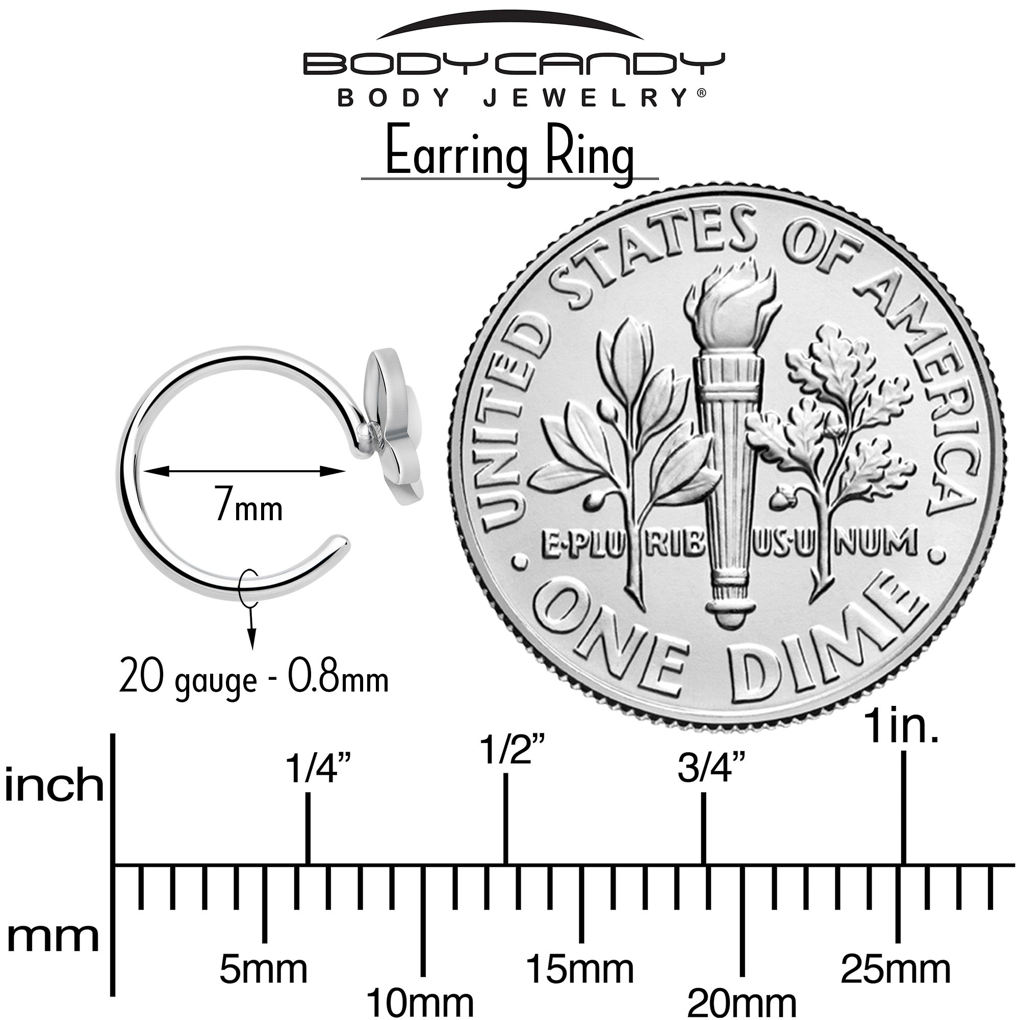 body piercing titanium butterfly earrings