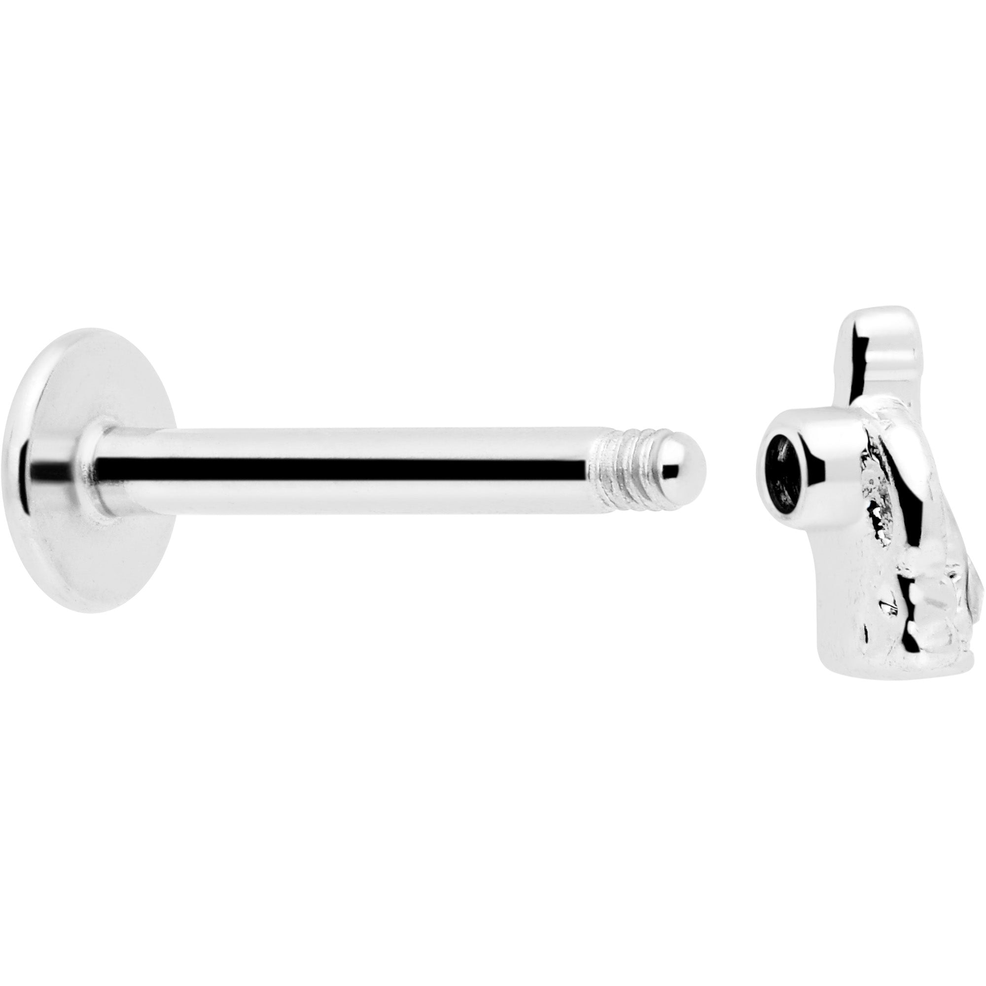 16 Gauge 5/16 Champagne Dreams Tragus Piercing