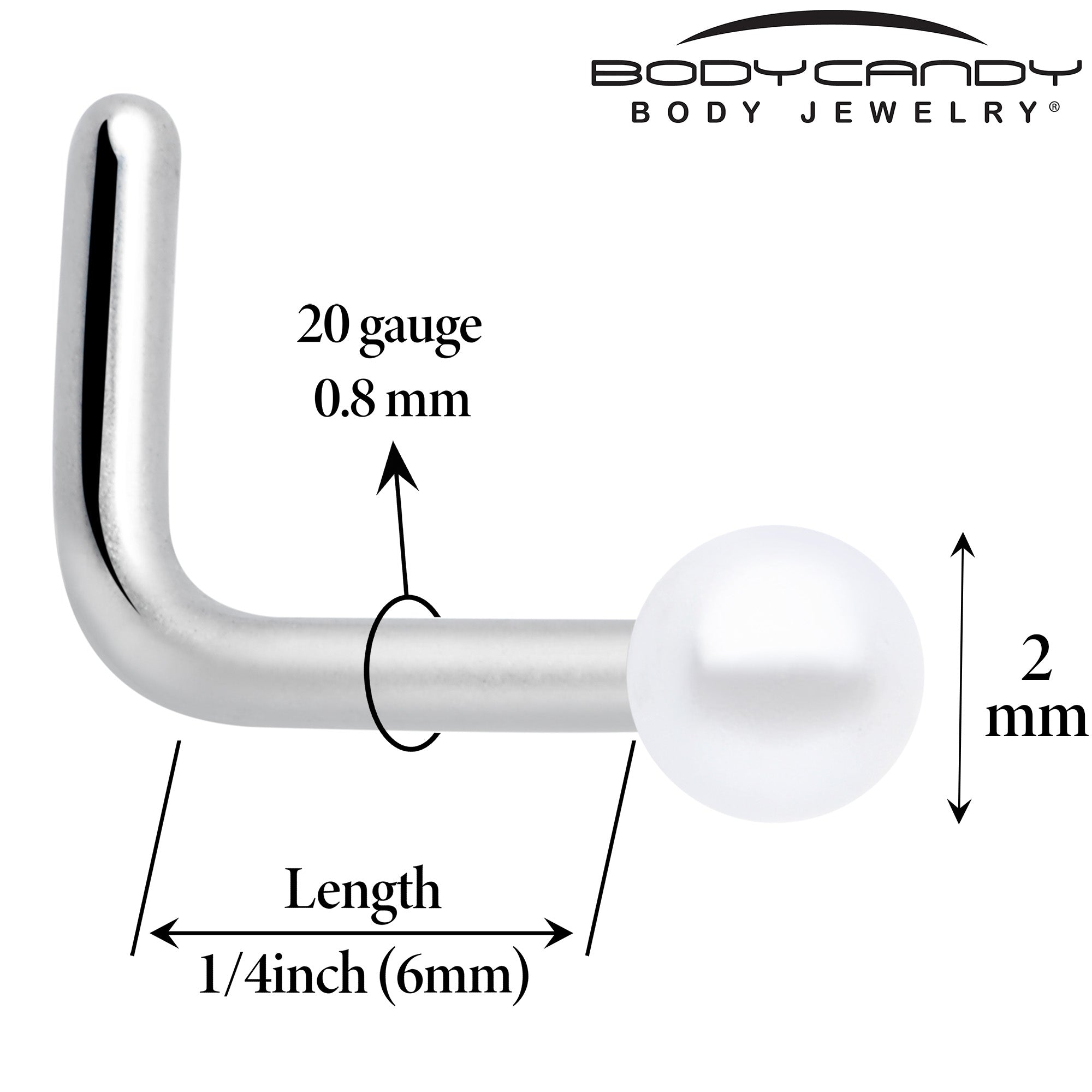 simple stunner pearl nose ring jewelry