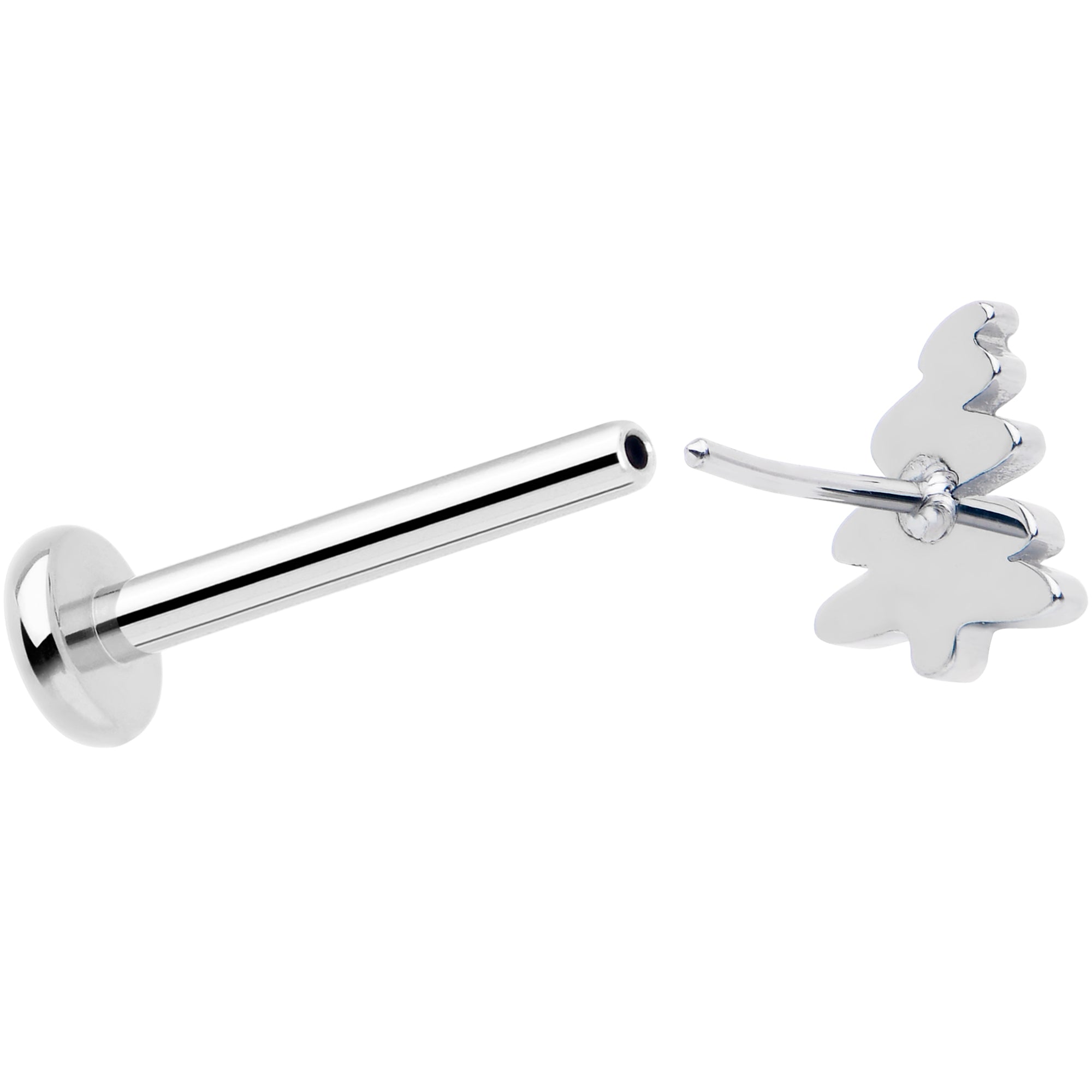 Holiday tree stud nose stud for Christmas