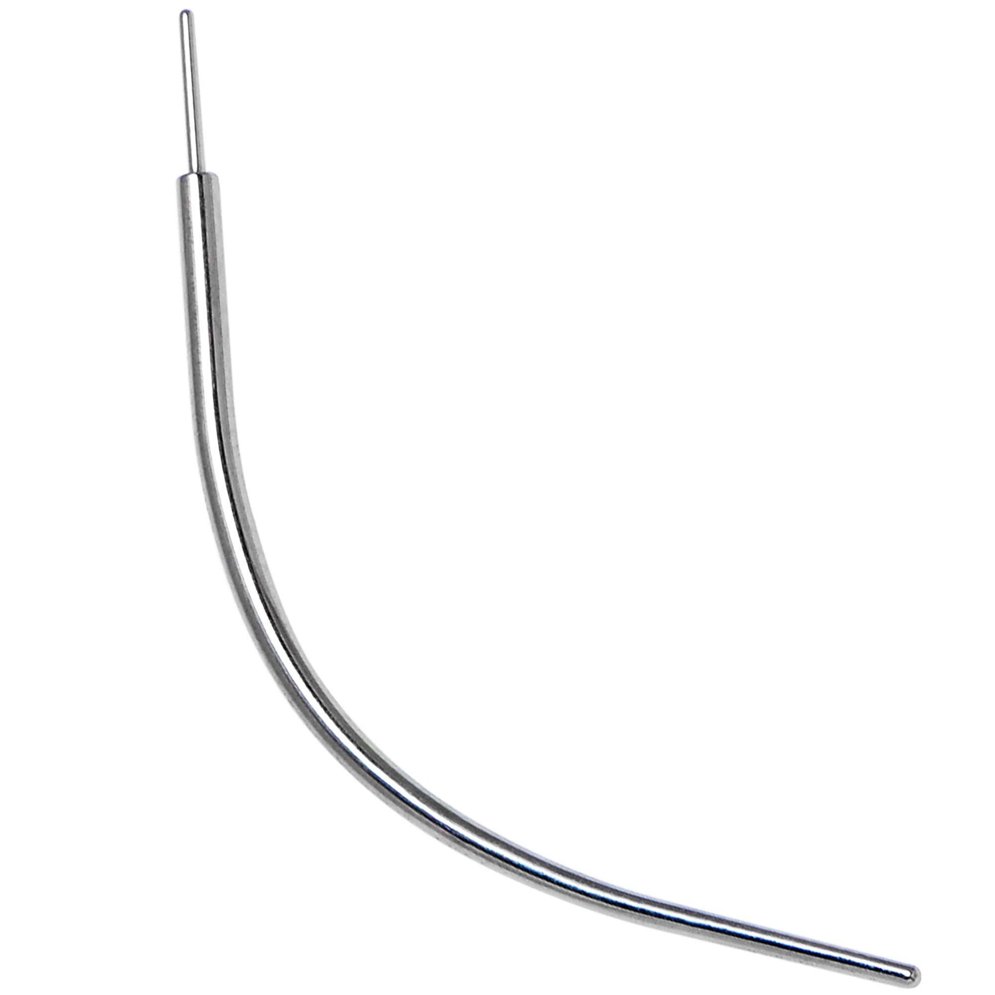 Stainless Steel Curved Insertion Tool Threadless Insertion Pin Taper