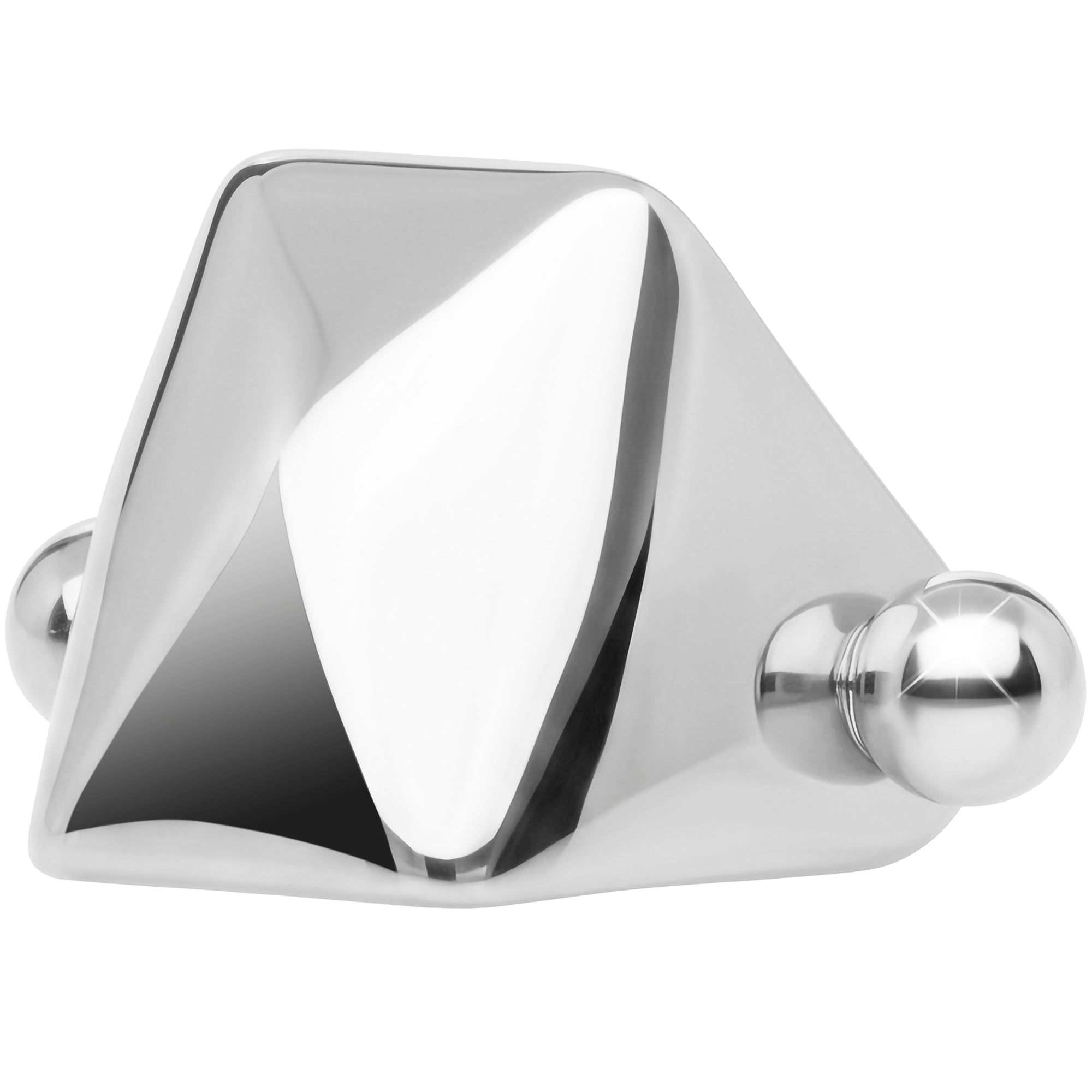 Modern Pyramid Cartilage Barbell 316L Surgical Steel Helix Jewelry