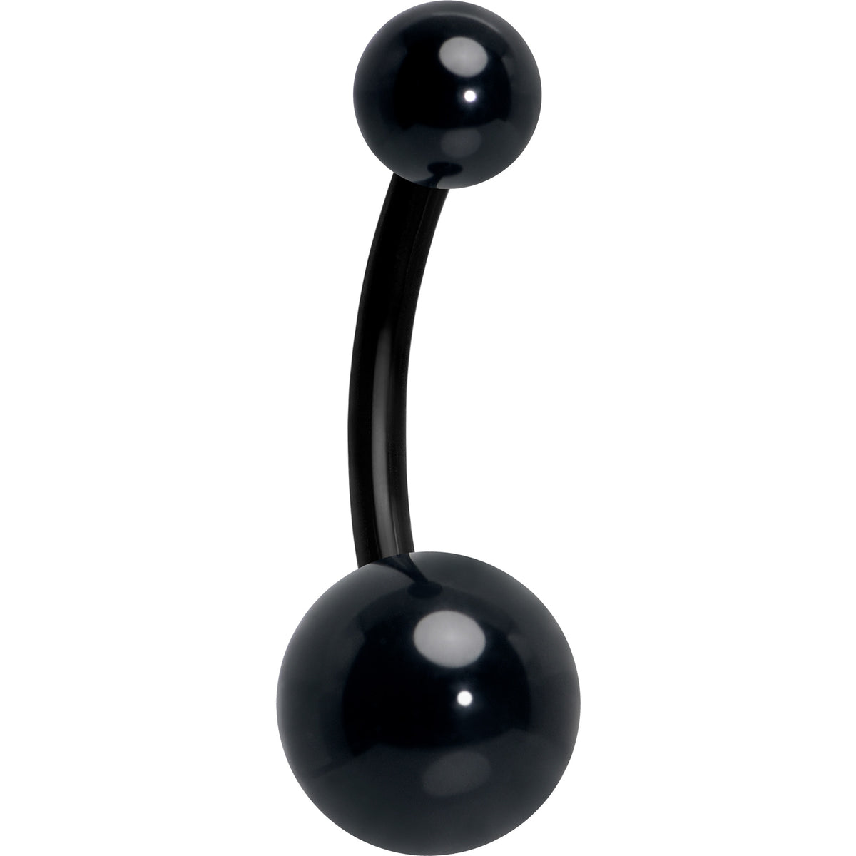 14G Acrylic Ball  BioFlex Flexible Belly Ring