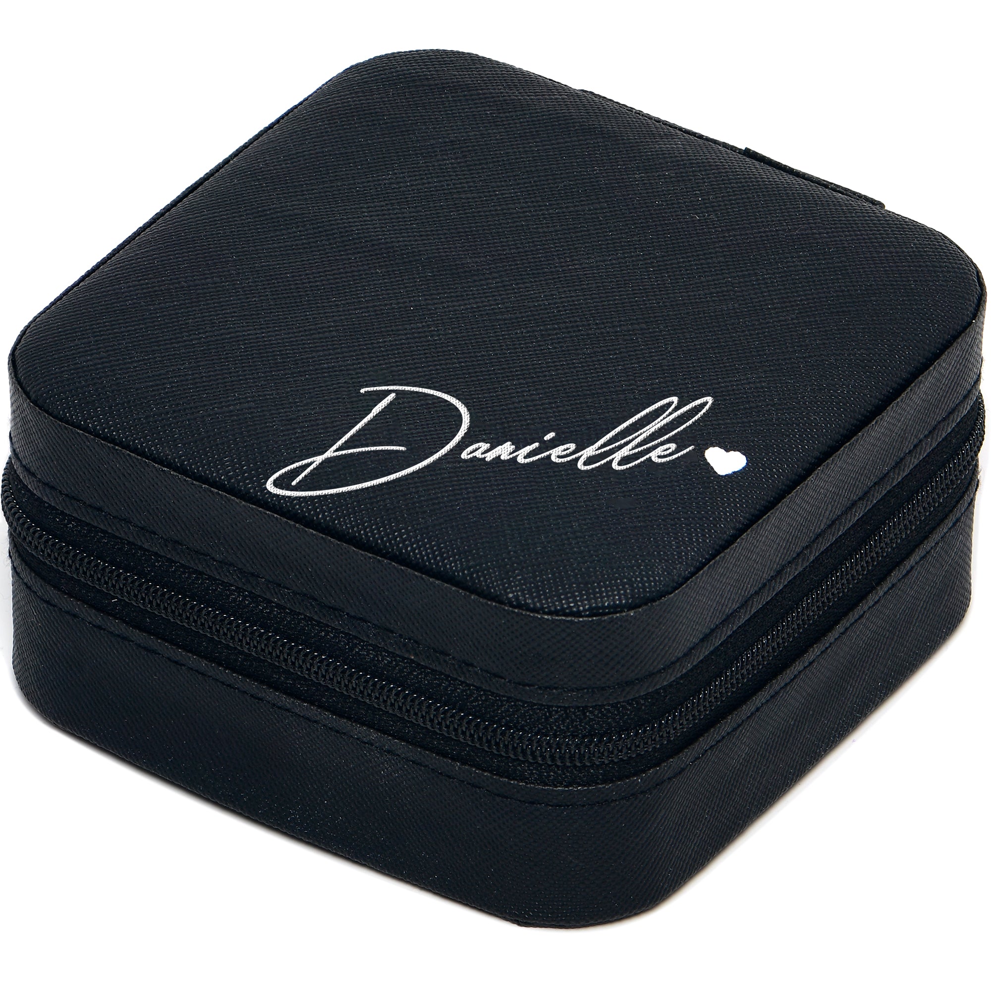 Custom name jewelry box for travel