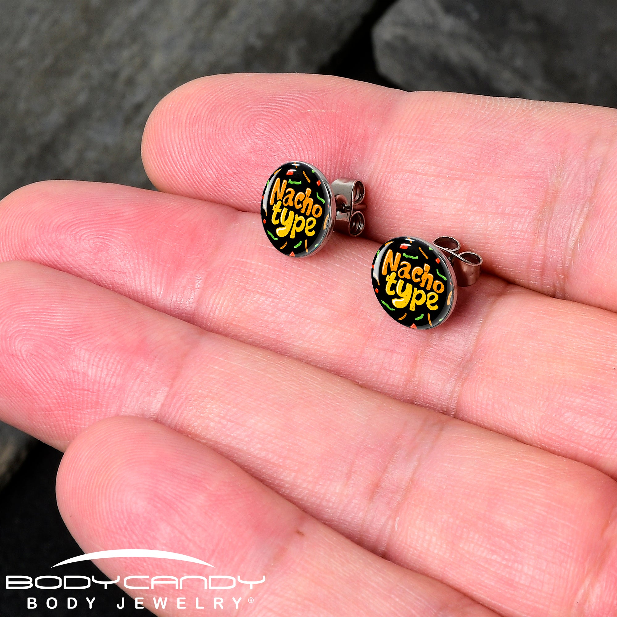 Nacho Inspired Stud Earrings
