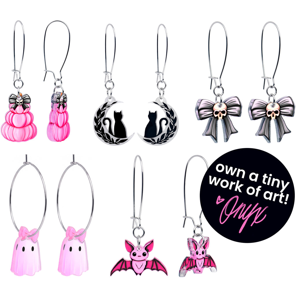 Onyx O Wickedly Cute Halloween Earring 5 Pack