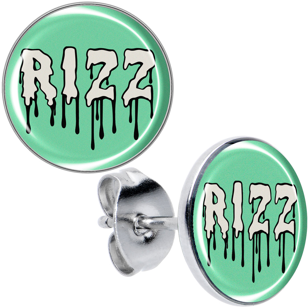 RIZZ Hypoallergenic Stainless Steel Stud Earrings