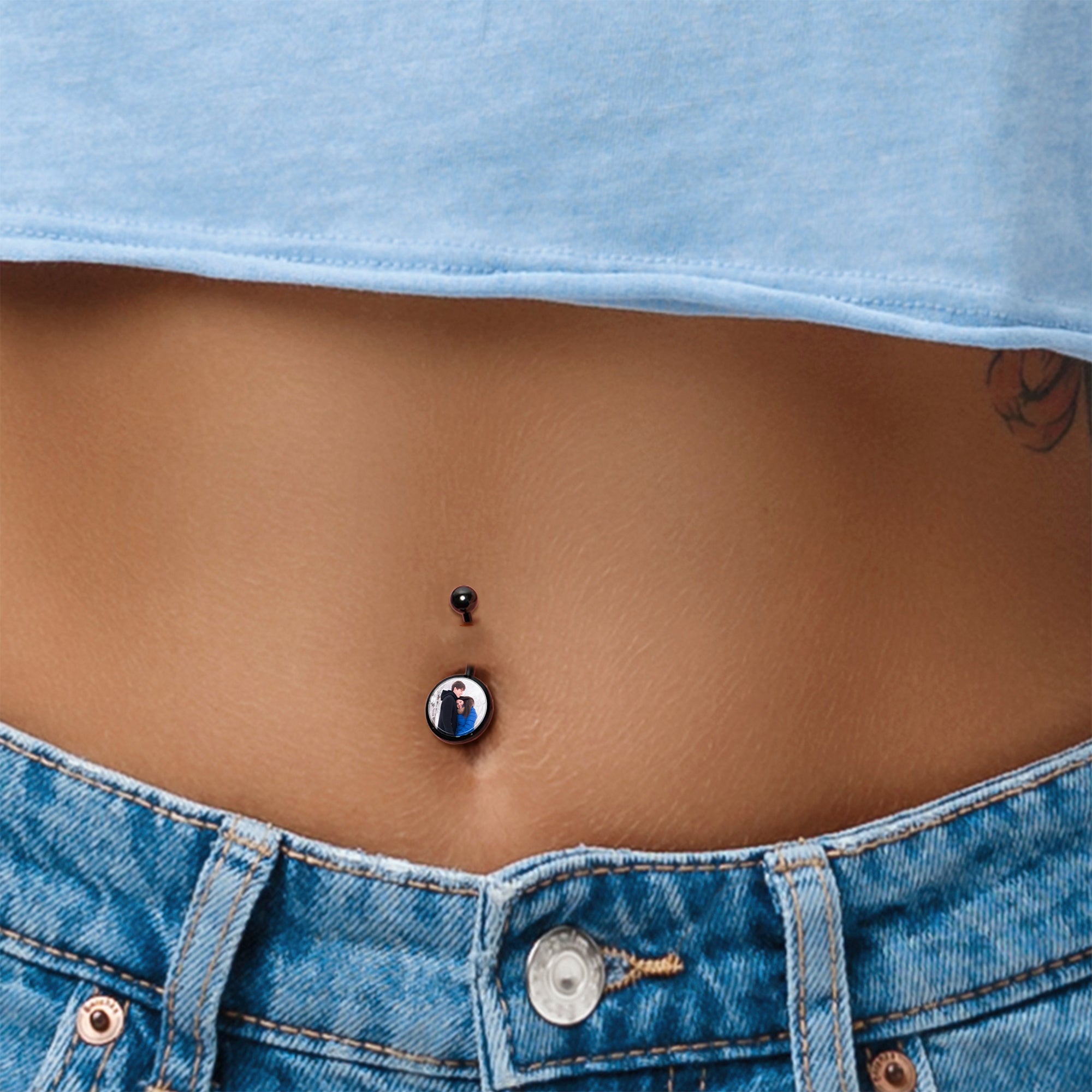 Amazon.com: MODRSA Belly Button Ring Surgical Steel Belly Rings for Women  Hypoallergenic Belly Button Rings Silver Belly Button Ring Belly Piercing  Opal Navel Rings for Women : Clothing, Shoes & Jewelry