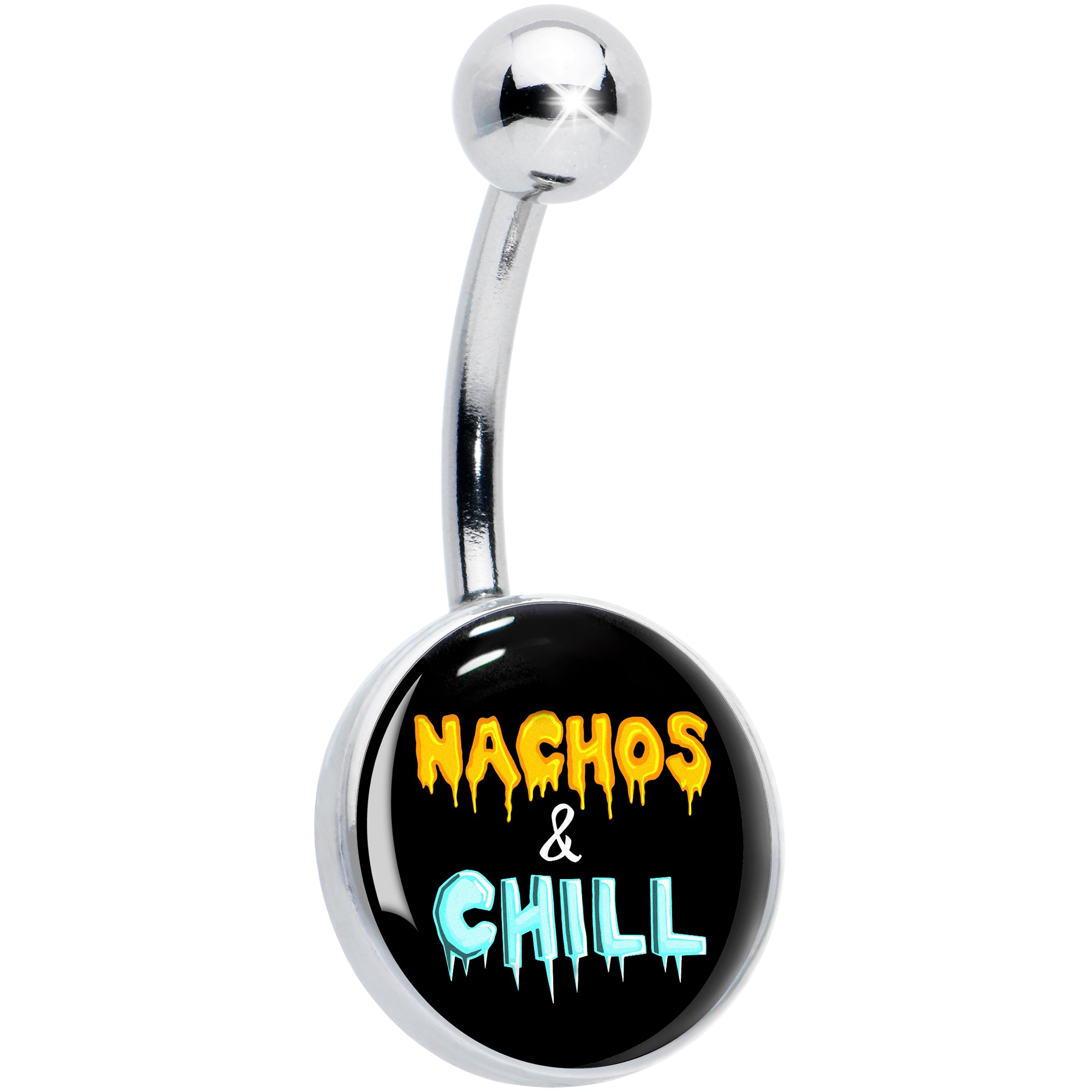 Nachos and Chill Belly Ring