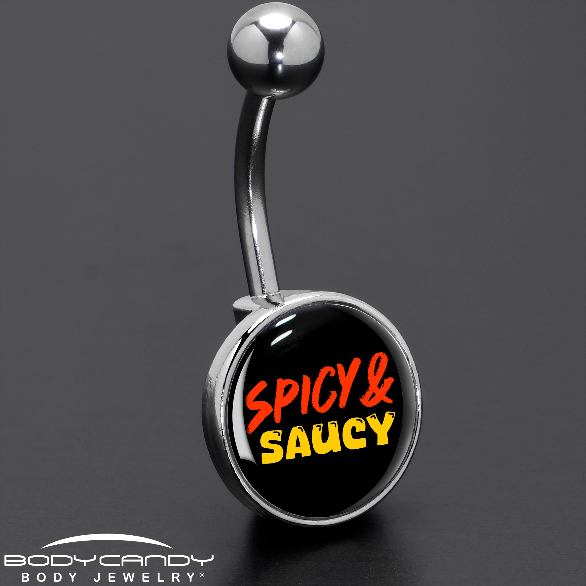 Spicy and Saucy Belly Ring by Onyx O